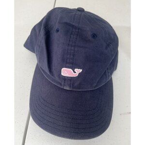 Vineyard Vines Hat Strapback Baseball Cap Unisex Blue Whale Logo Adjustable